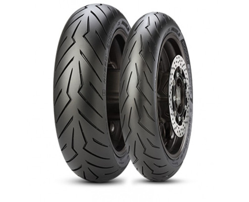Immagine rappresentativa della gomma PIRELLI  PIRELLI DIABLO ROSSO SCOOTER 150/70 R14 66S