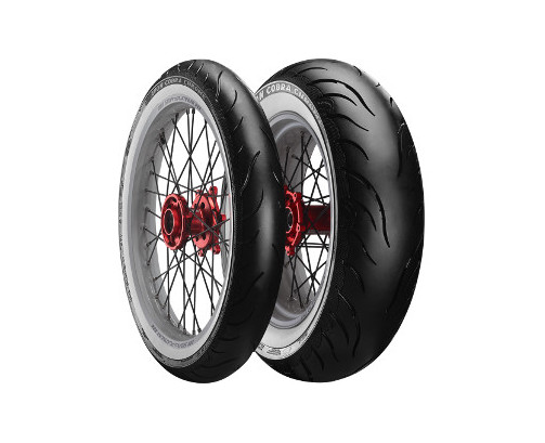Immagine rappresentativa della gomma AVON AVON AVON COBRA CHROME WHITE WALL XL WSW 120/70 R21 68V XL